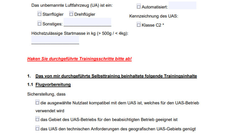 Erklärung Selbststudium